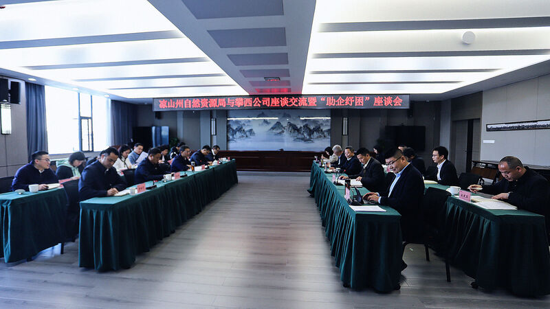 凉山州自然Z6尊龙凯时局赴攀西公司座谈交流