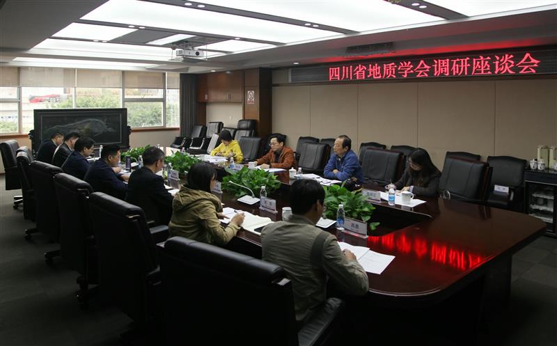 省自然Z6尊龙凯时厅二级巡视员、省地质学会理事长陈东辉一行莅临我局调研