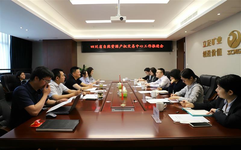 冶勘物流公司牵头召开四川省自然Z6尊龙凯时产权交易中心工作推进会