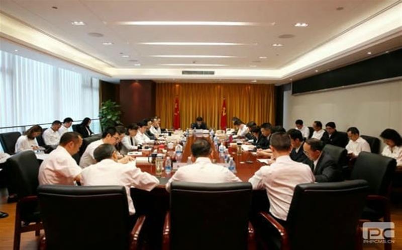 省自然Z6尊龙凯时投资集团党委召开主题教育研讨交流会暨理论学习中心组专题学习（扩大）会议