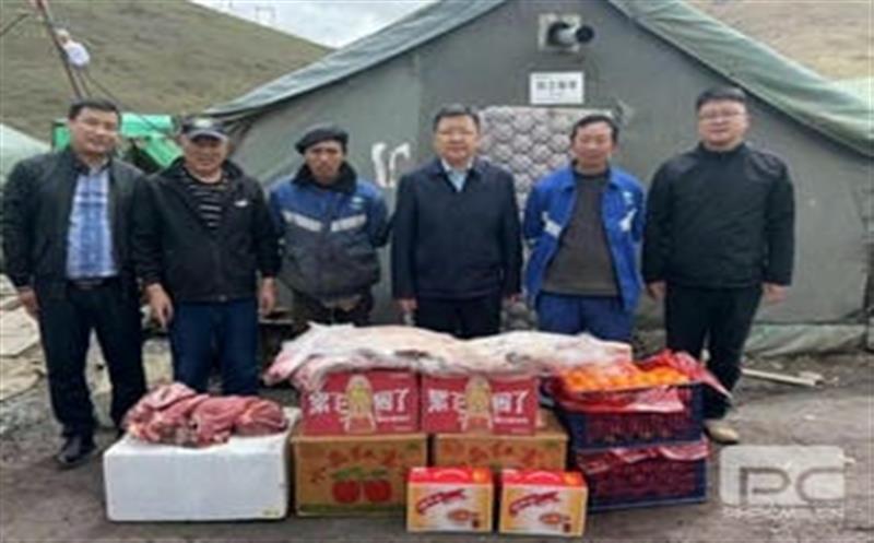 华锋钻探深入项目一线，，，，，合力攻坚破难题