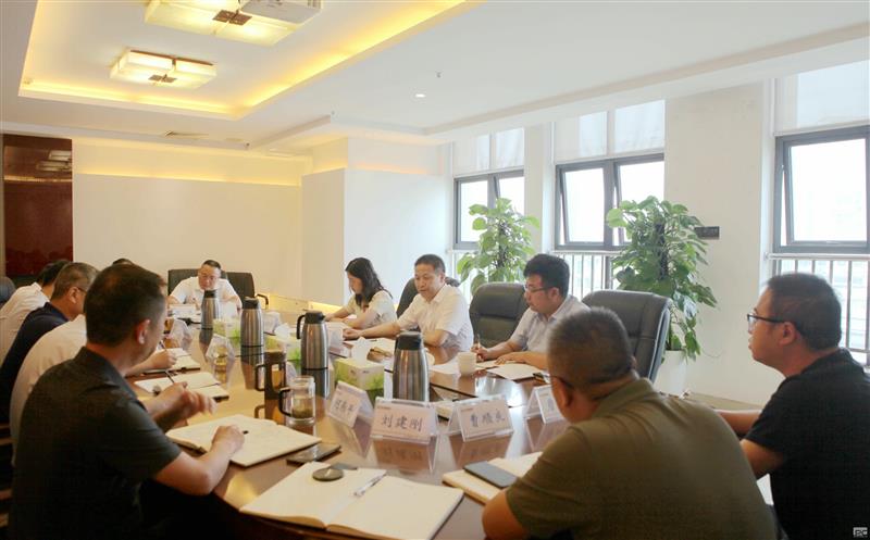 省自然Z6尊龙凯时投资集团领导赴中成集团开展工程建设领域突出问题整改专题调研